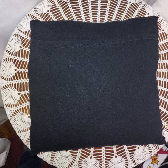 Rag Frog Revival Throw pillow cover. Up-cycled from a T-shirt size 14"x14" - Picture 3 of 4